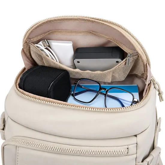 Oxford Travel Laptop Backpack with Large Capacity and Interior Zipper Pocket