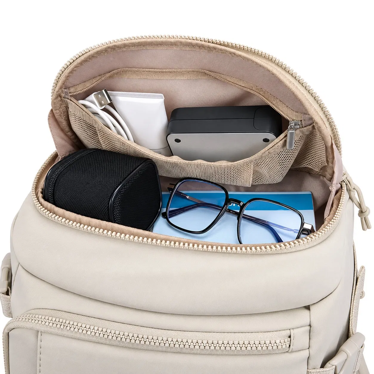 Oxford Travel Laptop Backpack with Large Capacity and Interior Zipper Pocket