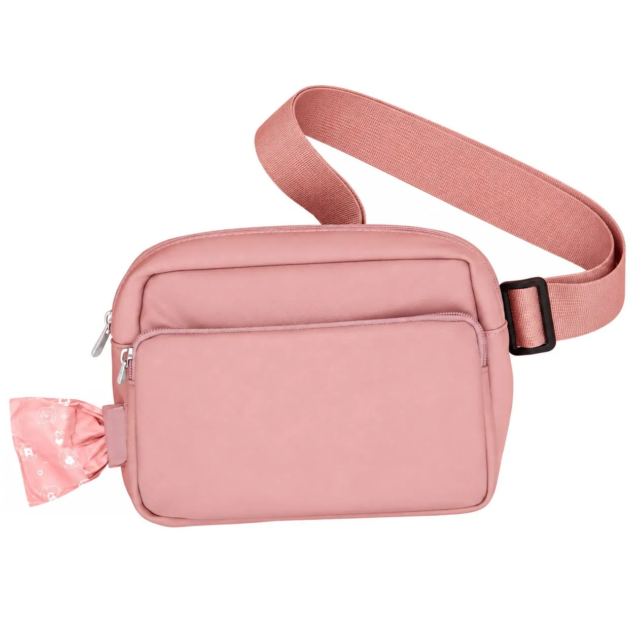 Custom Dog Treat Waist Crossbody Bag with Dispenser for Walking and Training