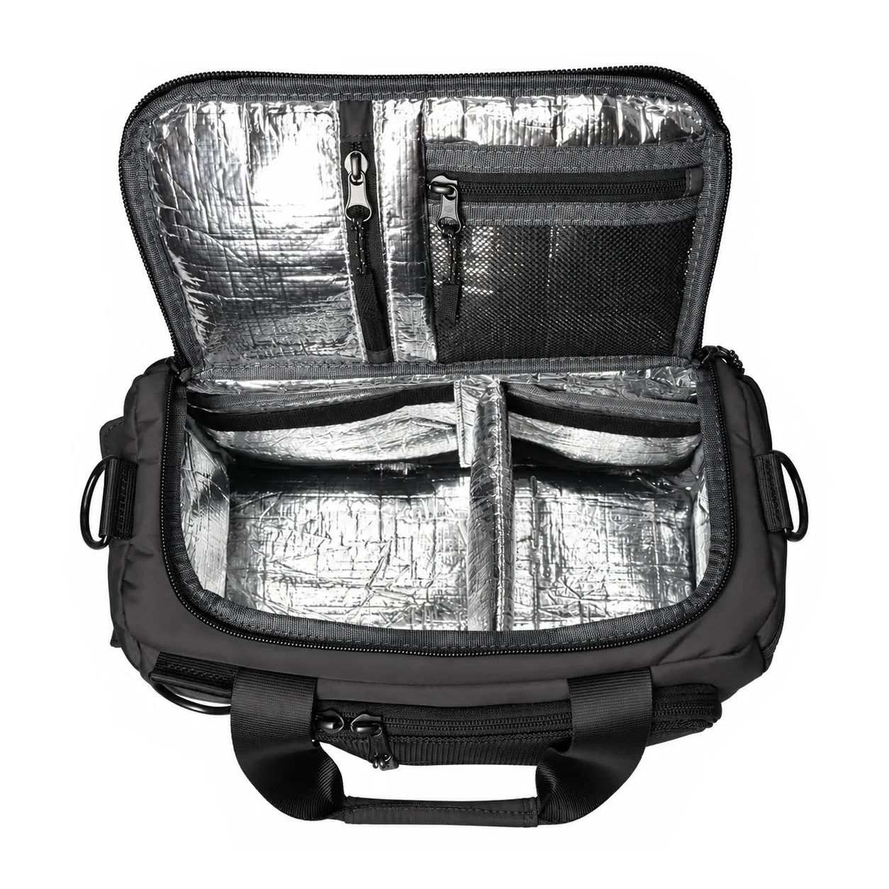Custom Polyester Insulated Lunch Cooler Bag with PEVA Lining for Picnic Travel