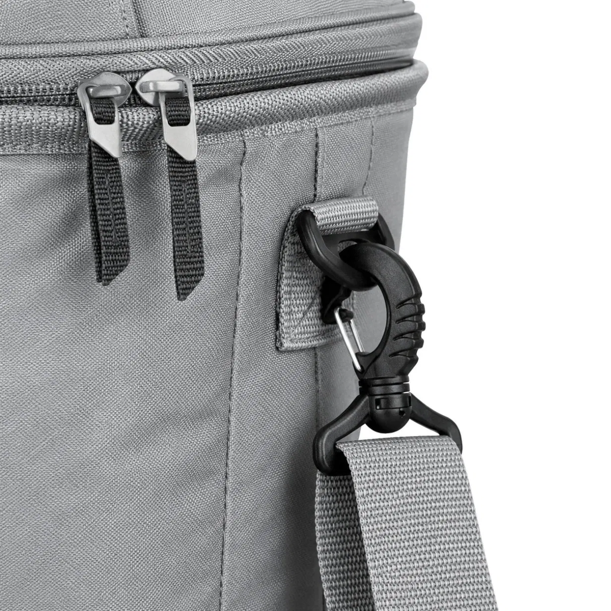 Custom Foldable Polyester Insulated Cooler Shoulder Bag for Beach Picnic Travel
