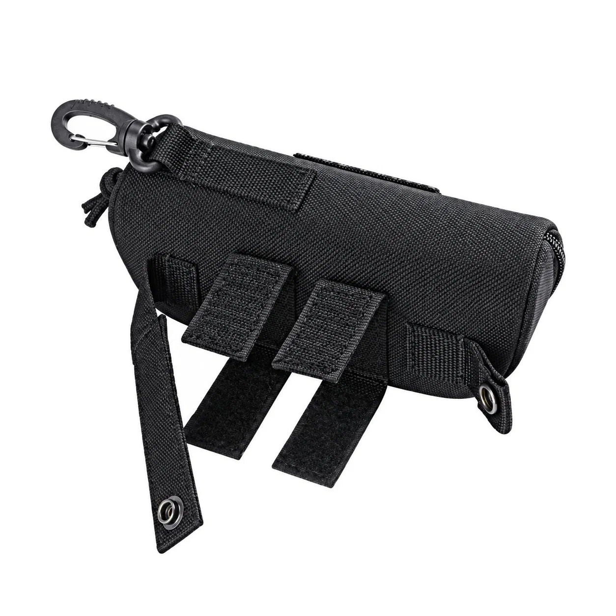 Custom Oxford Molle Glasses Case with Zipper for Outdoor Sunglasses Storage