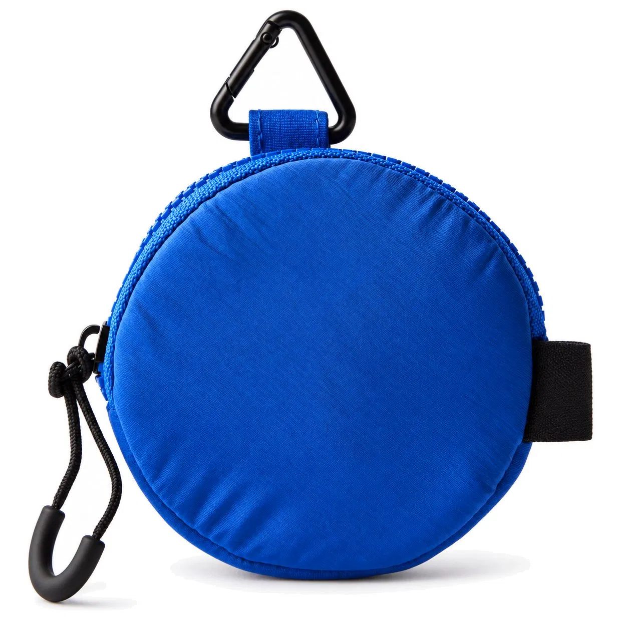 Custom Mini Round Coin Purse with Zipper and Clip for Travel and Daily Storage