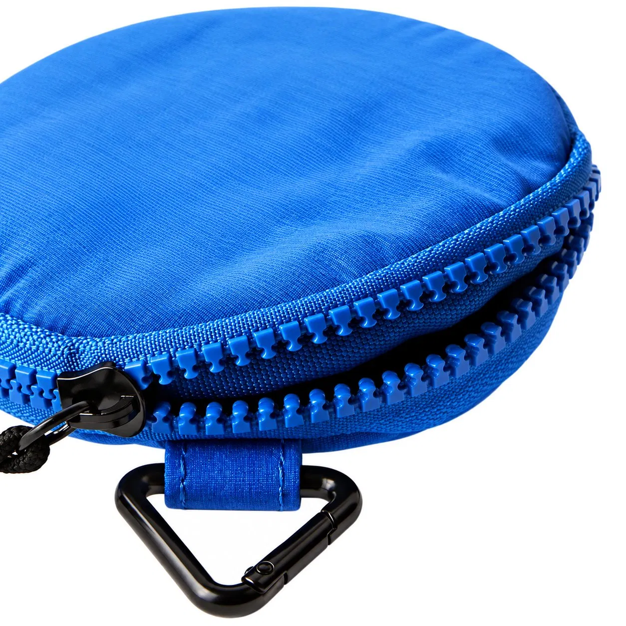 Custom Mini Round Coin Purse with Zipper and Clip for Travel and Daily Storage