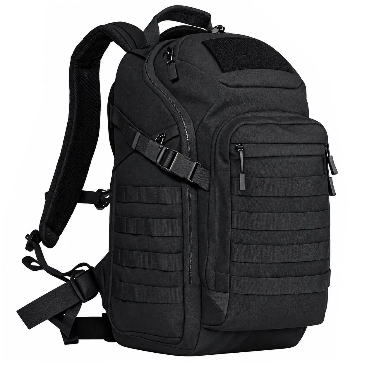 Custom 32L Oxford Outdoor Hiking Backpack with Interior Compartment for Men