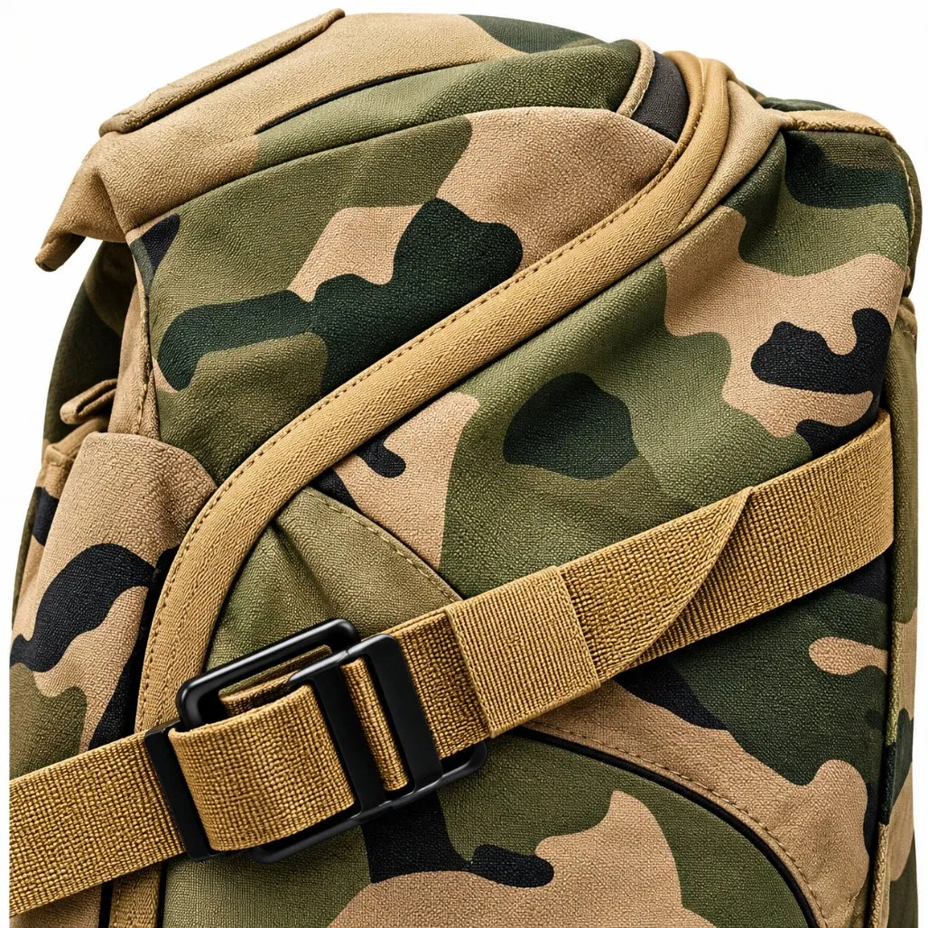 Custom 32L Oxford Outdoor Hiking Backpack with Interior Compartment for Men