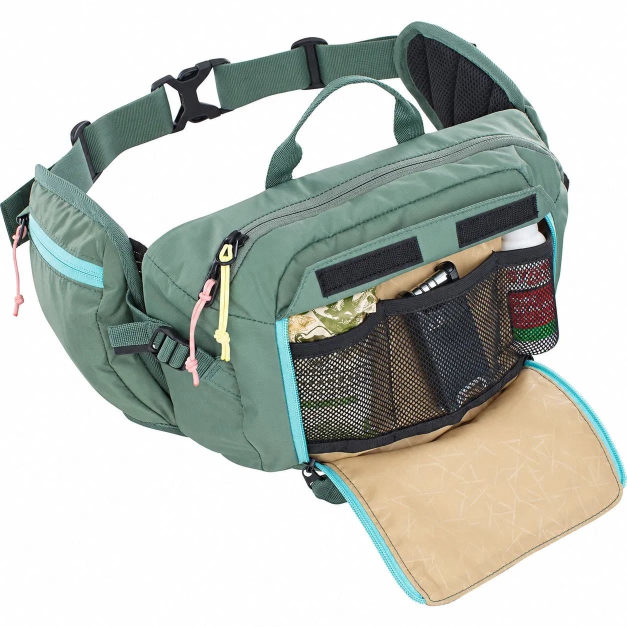 Custom Nylon Sport Hydration Waist Bag with Tool Organizer for Cycling Running and Hiking