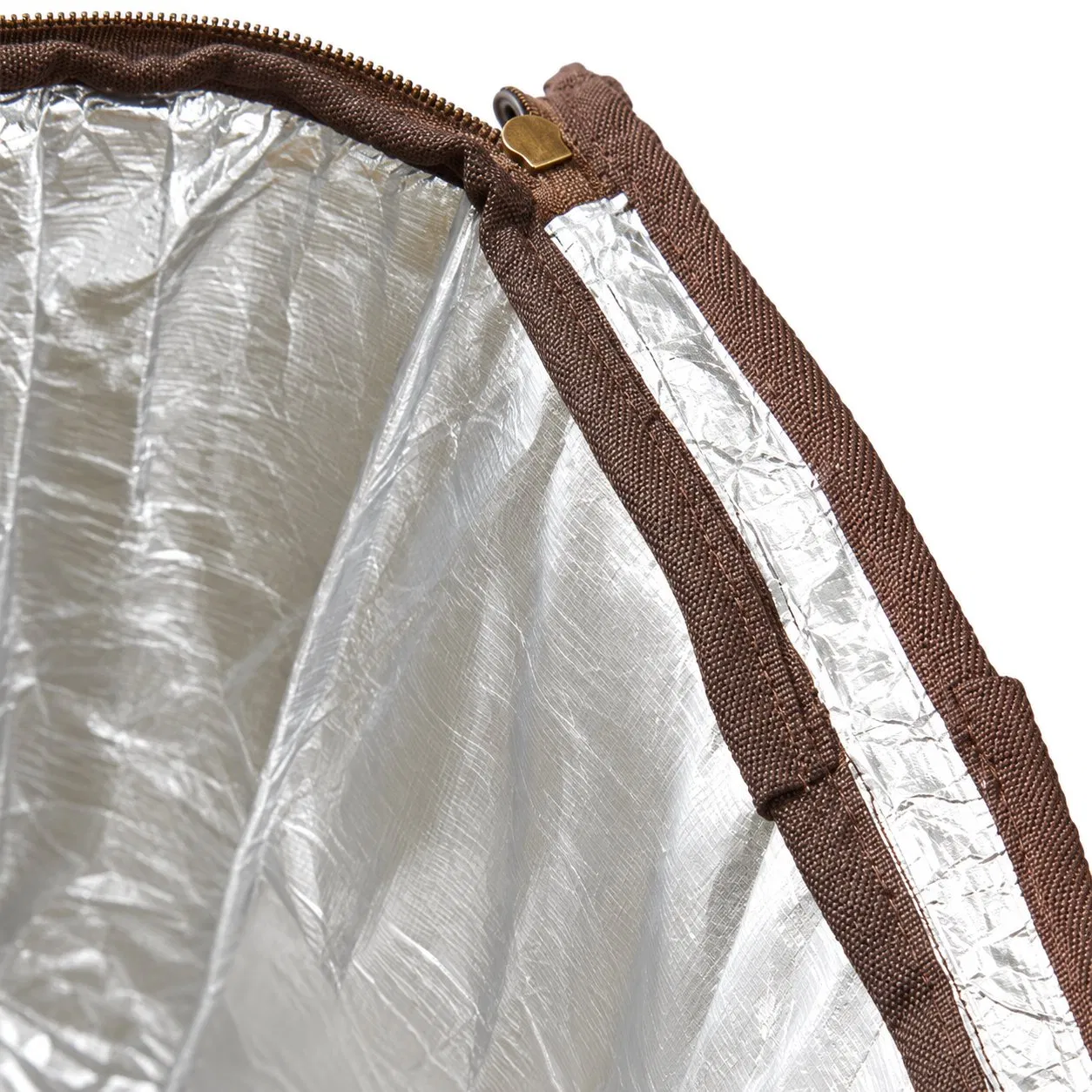 Custom Waxed Canvas Insulated Cooler Bag with Storage Pockets for Picnic and Camping