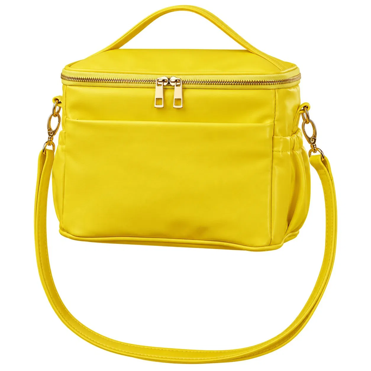 Custom Insulated Lunch Tote Cooler Bag with PEVA Lining and Removable Shoulder Strap