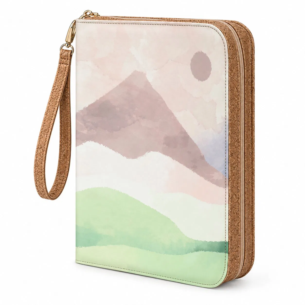Custom Bible Book Carrier Case with Handle and Storage Pockets for Daily Travel