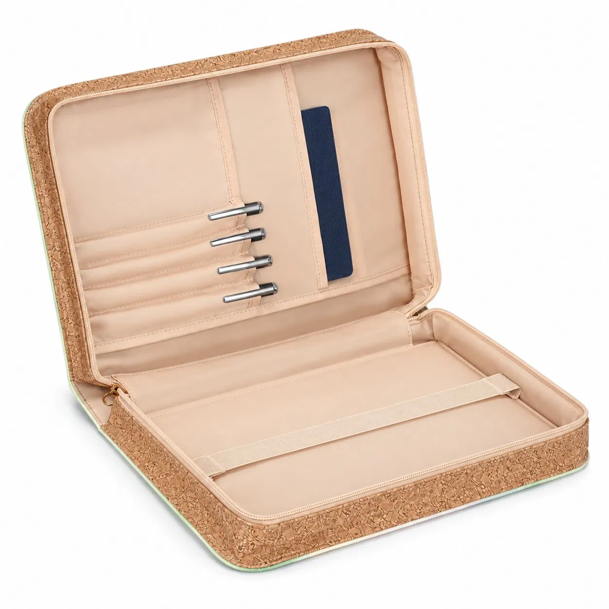 Custom Bible Book Carrier Case with Handle and Storage Pockets for Daily Travel