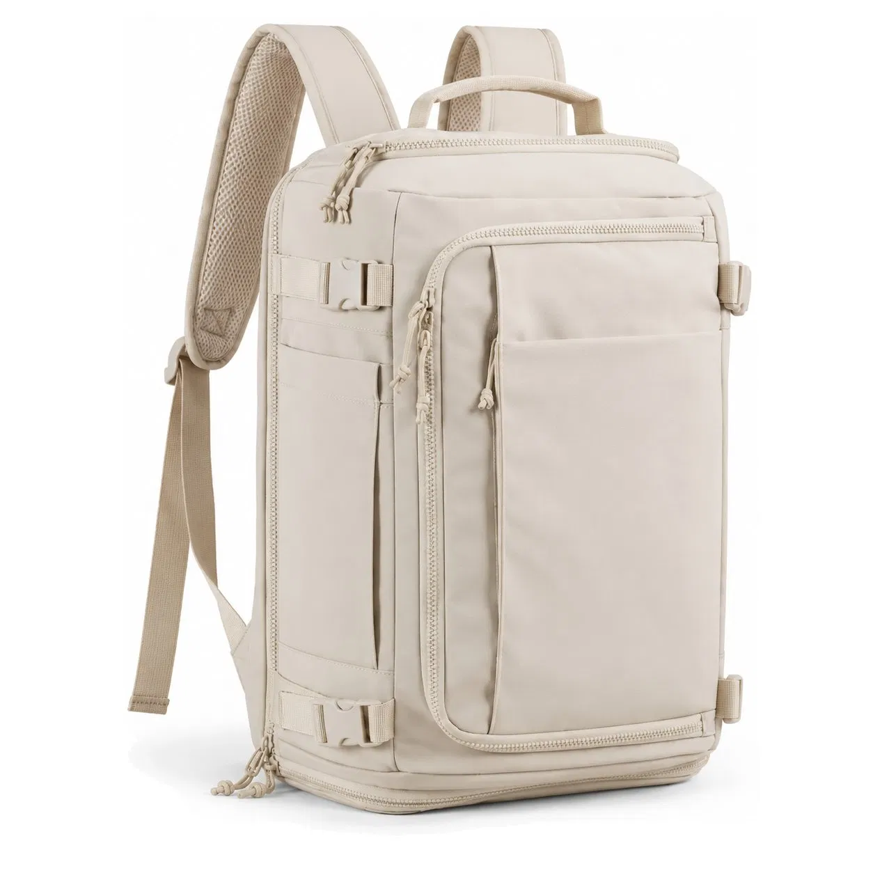 Custom Logo Lightweight Laptop Travel Backpack with Anti Theft Zipper USB Feature and Shoe Compartment