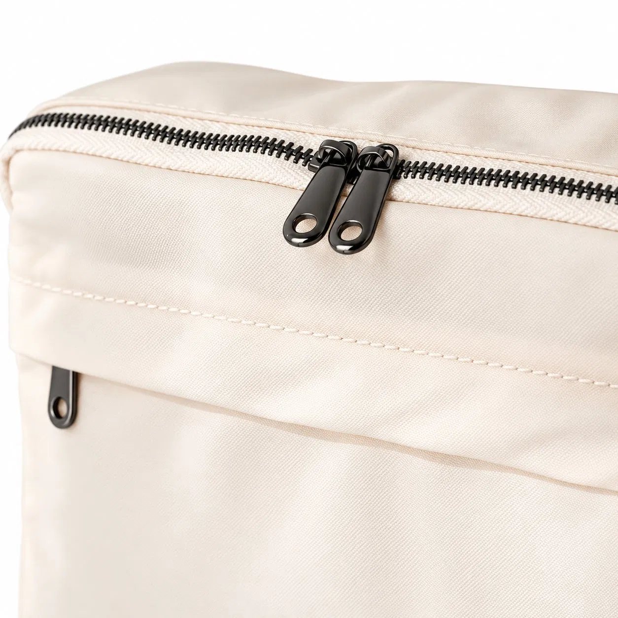 Custom Puffy Stroller Organizer Diaper Bag with Insulated Bottle Holders and Shoulder Strap