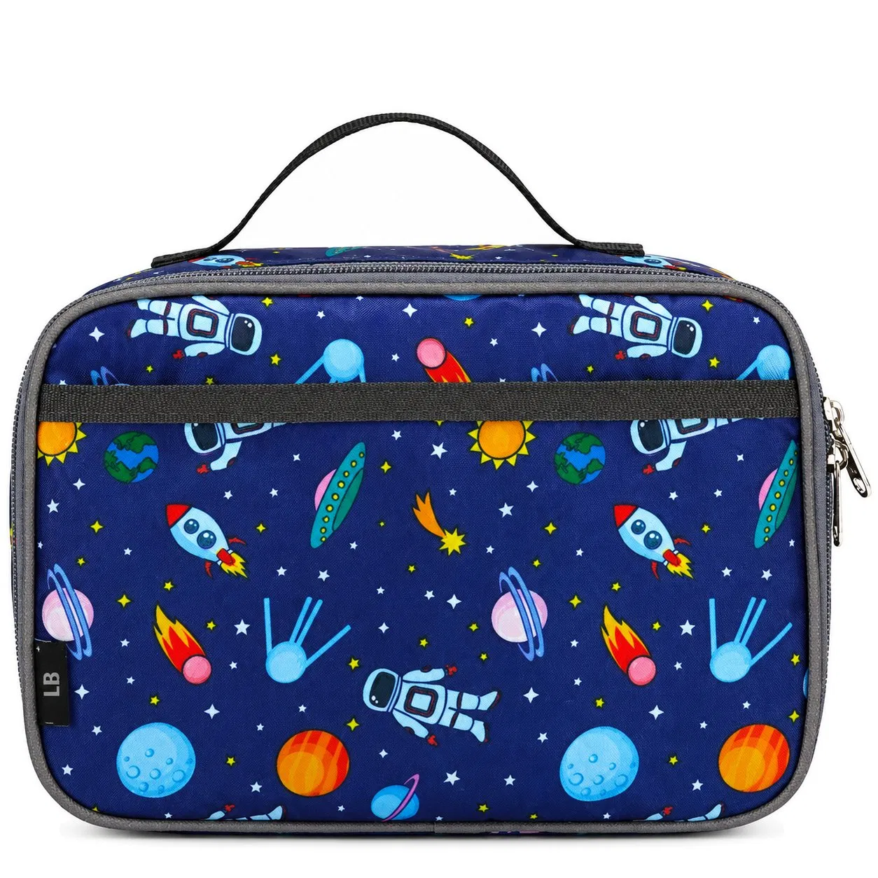 Custom 600d Polyester Insulated Kids Lunch Bag with PEVA Lining for School and Travel
