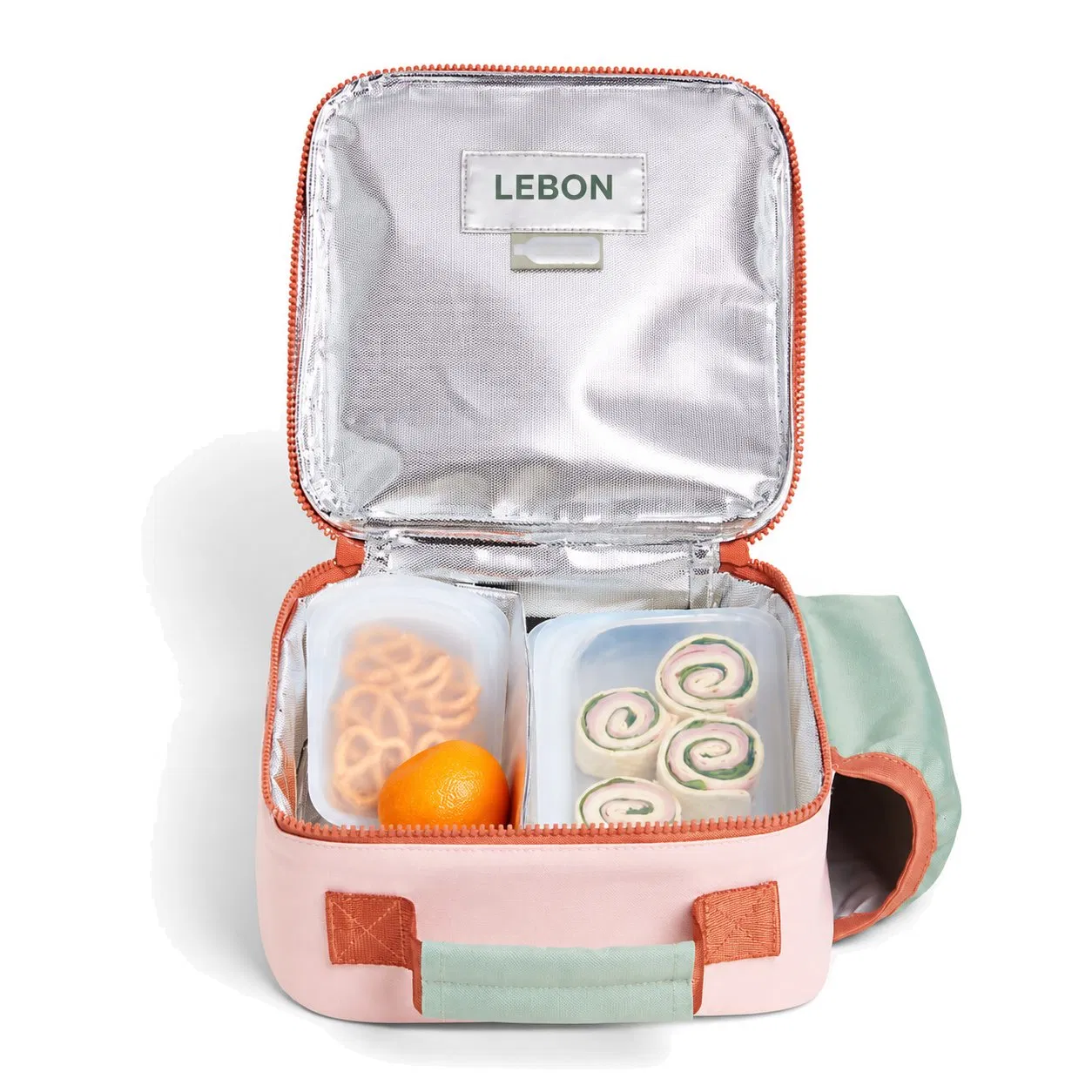 Custom Soft Insulated Kids Lunch Bag with Bottle Pocket and Padded Handle for School Picnics