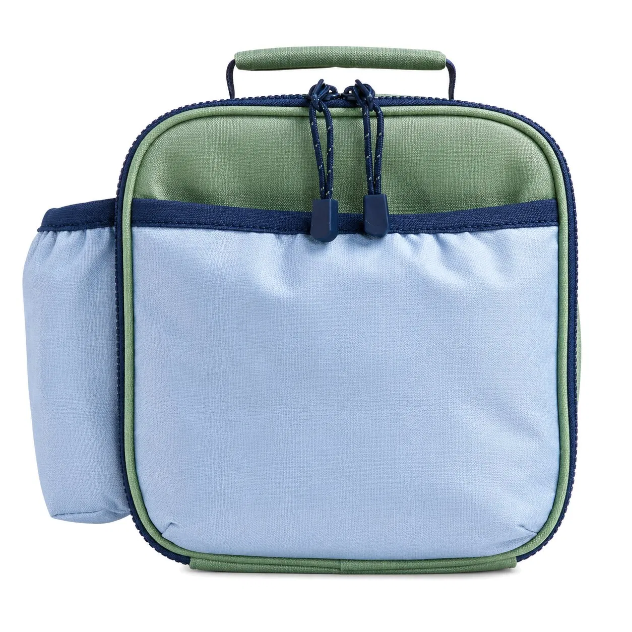 Custom Polyester Student School Backpack with Padded Straps and Side Pockets for Daily Travel
