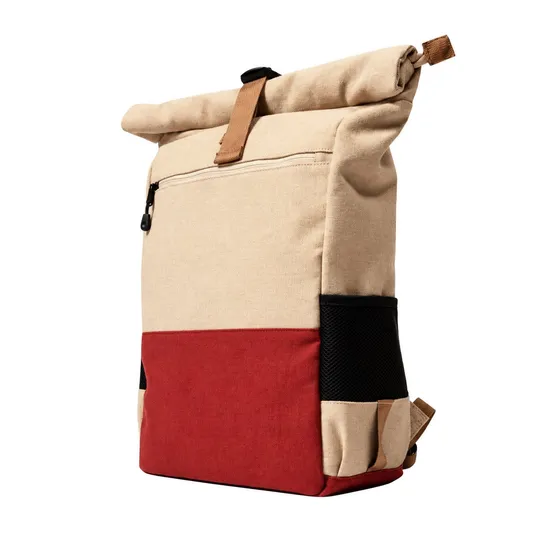 Custom Expandable Laptop Backpack with USB Plug and Luggage Handle Sleeve for Daily Travel