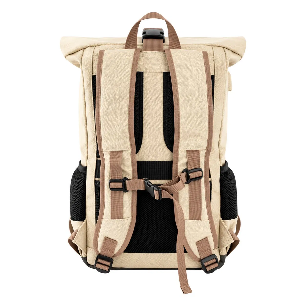 Custom Expandable Laptop Backpack with USB Plug and Luggage Handle Sleeve for Daily Travel