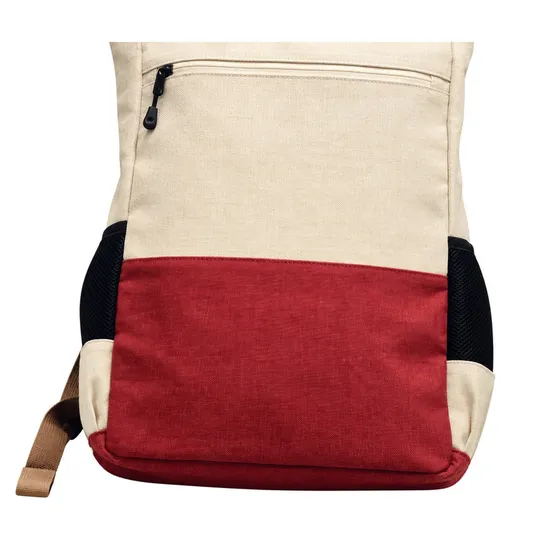 Custom Expandable Laptop Backpack with USB Plug and Luggage Handle Sleeve for Daily Travel