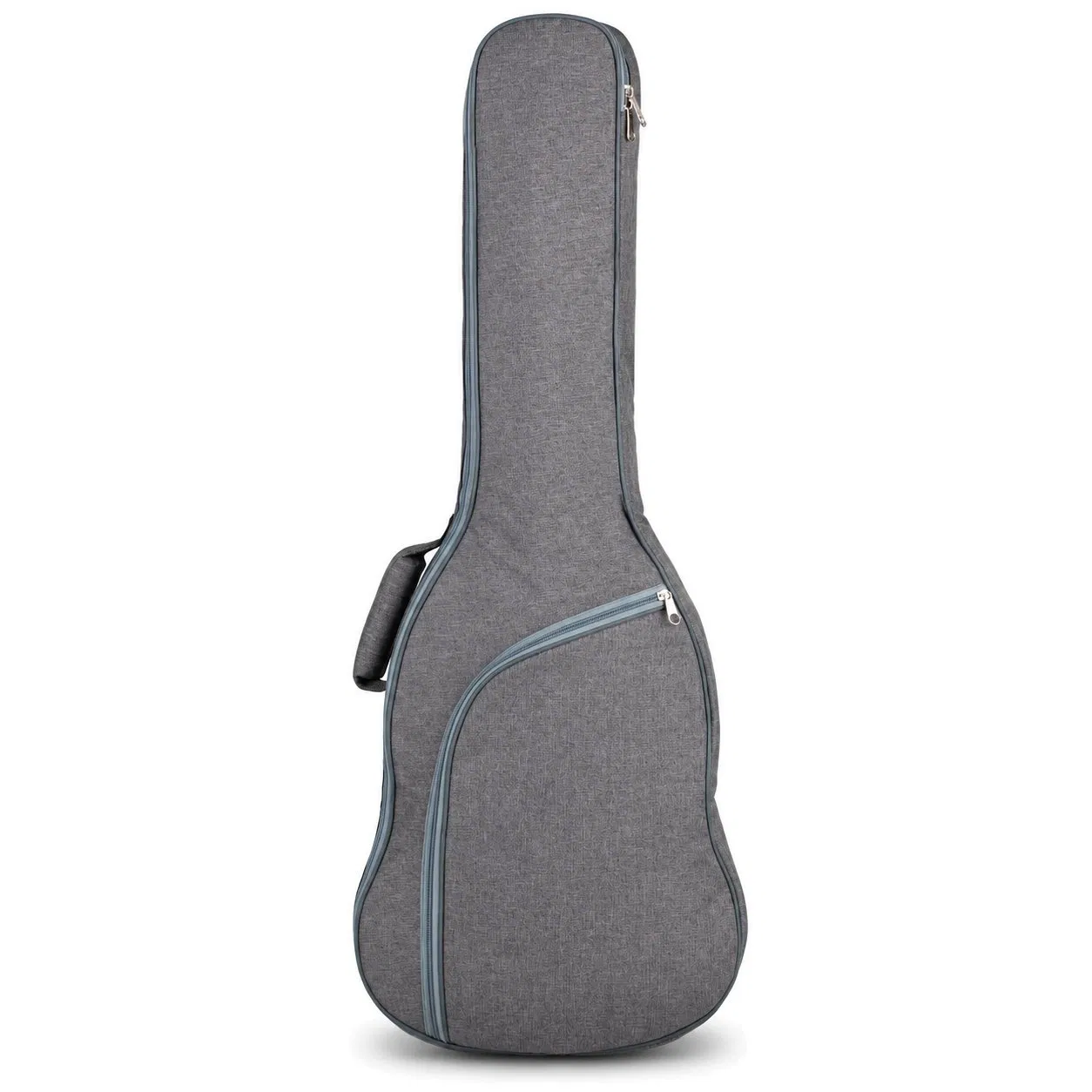 Custom Padded Guitar Gig Bag with Double Shoulder Straps and Zipper Closure for Instrument Carrying