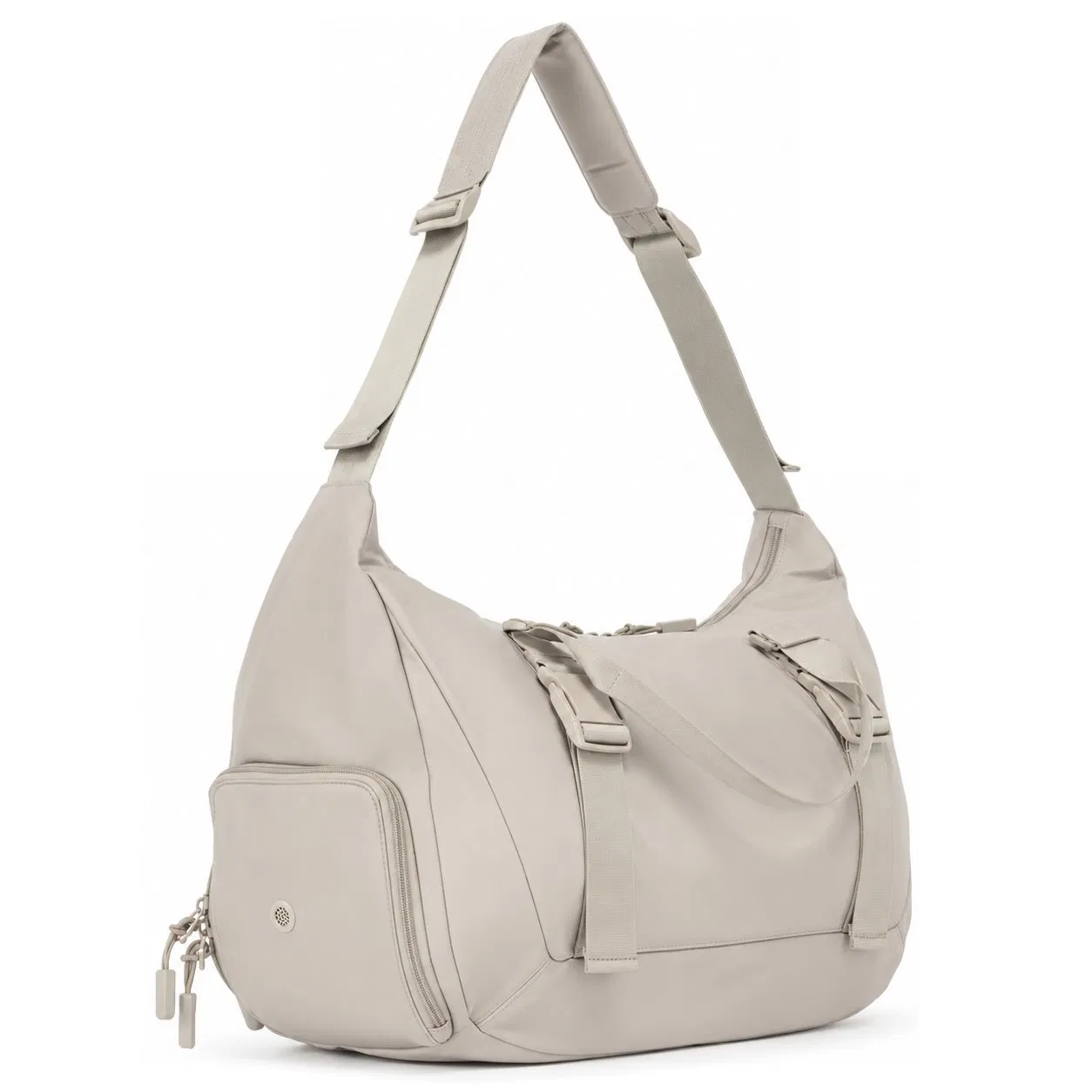 Custom Weekend Gym Duffel Bag with Shoe Compartment Soft Handle and Adjustable Travel Strap