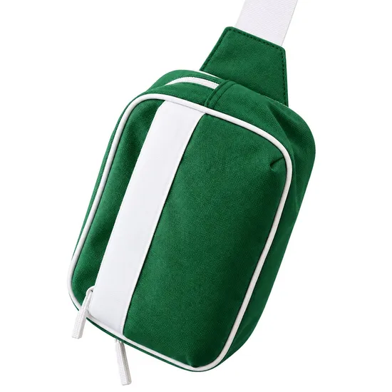 Custom Polyester Belt Waist Bag with Zipper Closure for Running Walking and Hiking