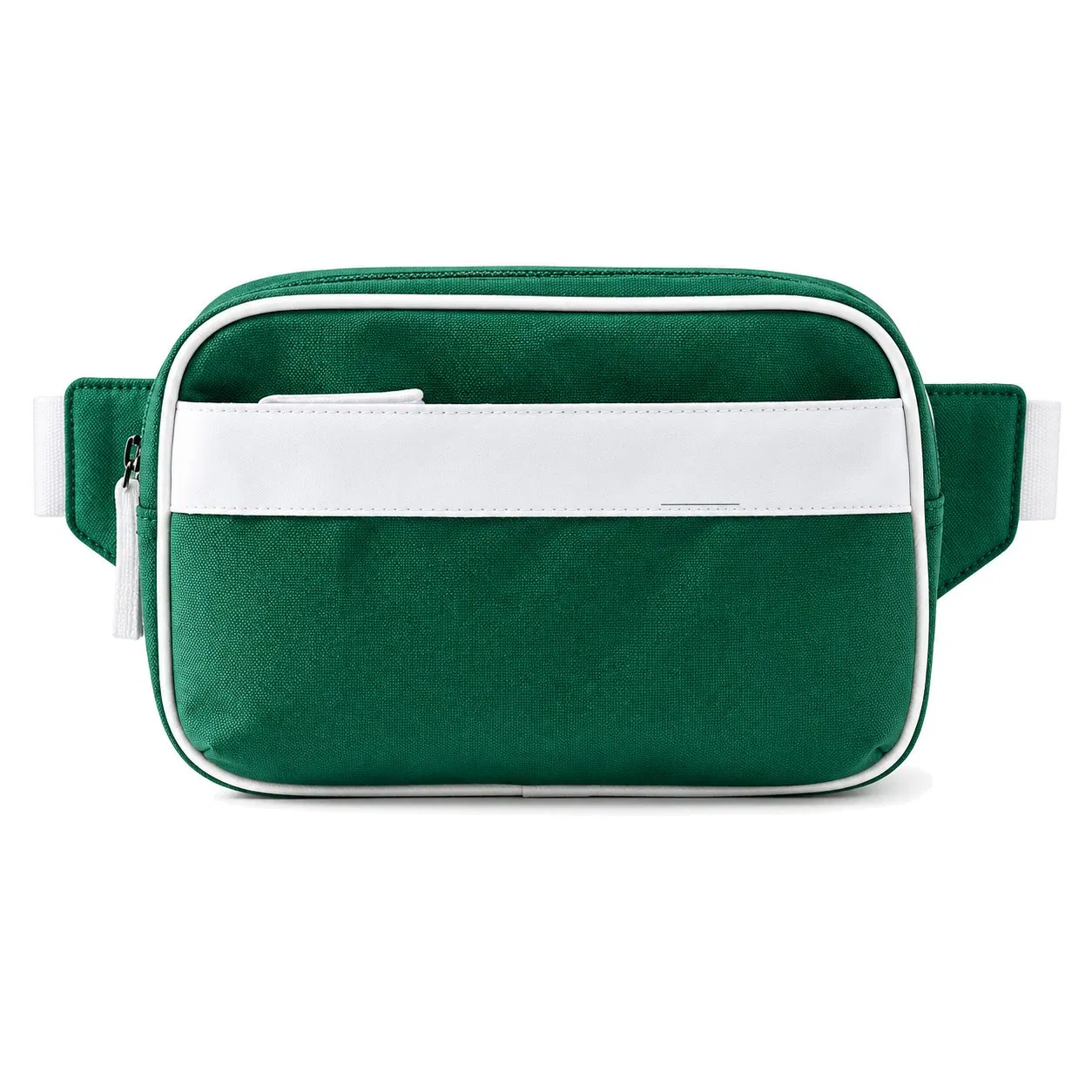 Custom Polyester Belt Waist Bag with Zipper Closure for Running Walking and Hiking