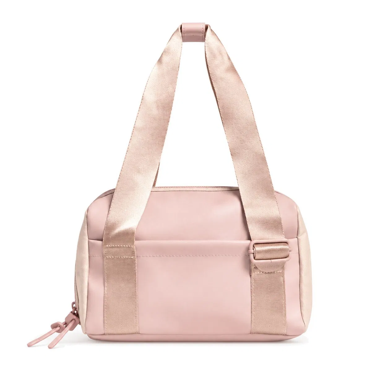 Custom Mini Nylon Gym Tote Bag for Women with Wet Compartment and Adjustable Strap