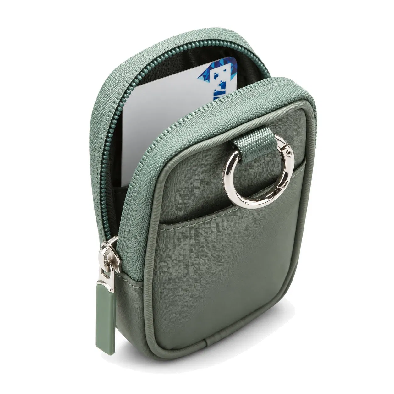 Custom Nylon Zipper Coin Purse Keychain Wallet for Cards and Small Daily Essentials
