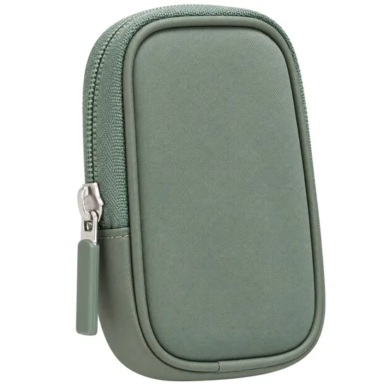 Custom Nylon Zipper Coin Purse Keychain Wallet for Cards and Small Daily Essentials