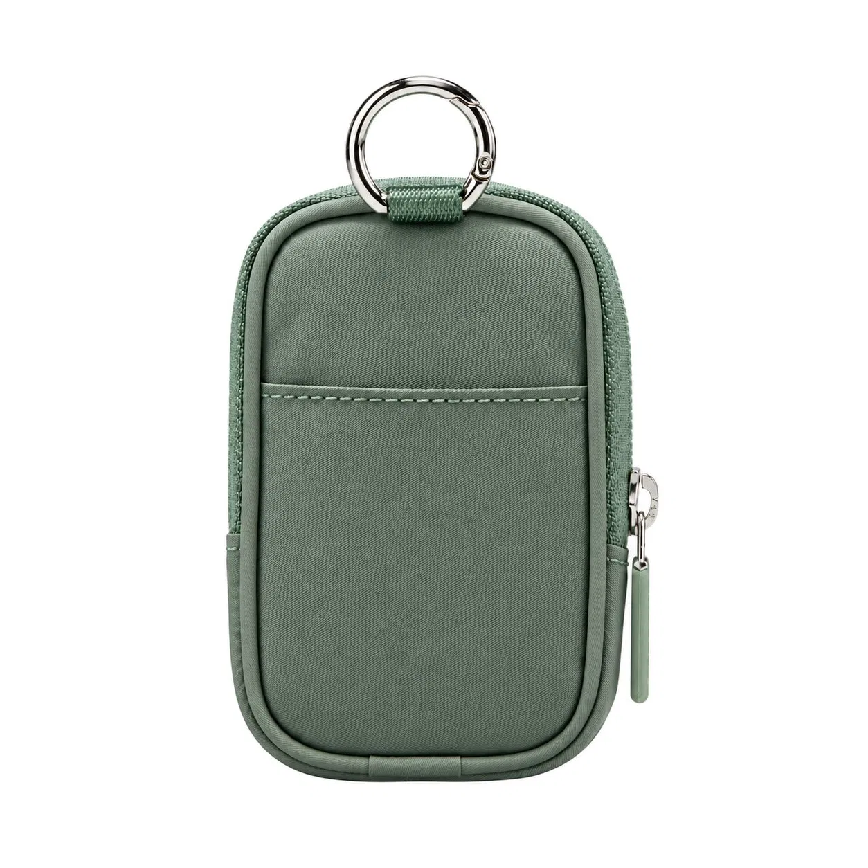 Custom Nylon Zipper Coin Purse Keychain Wallet for Cards and Small Daily Essentials