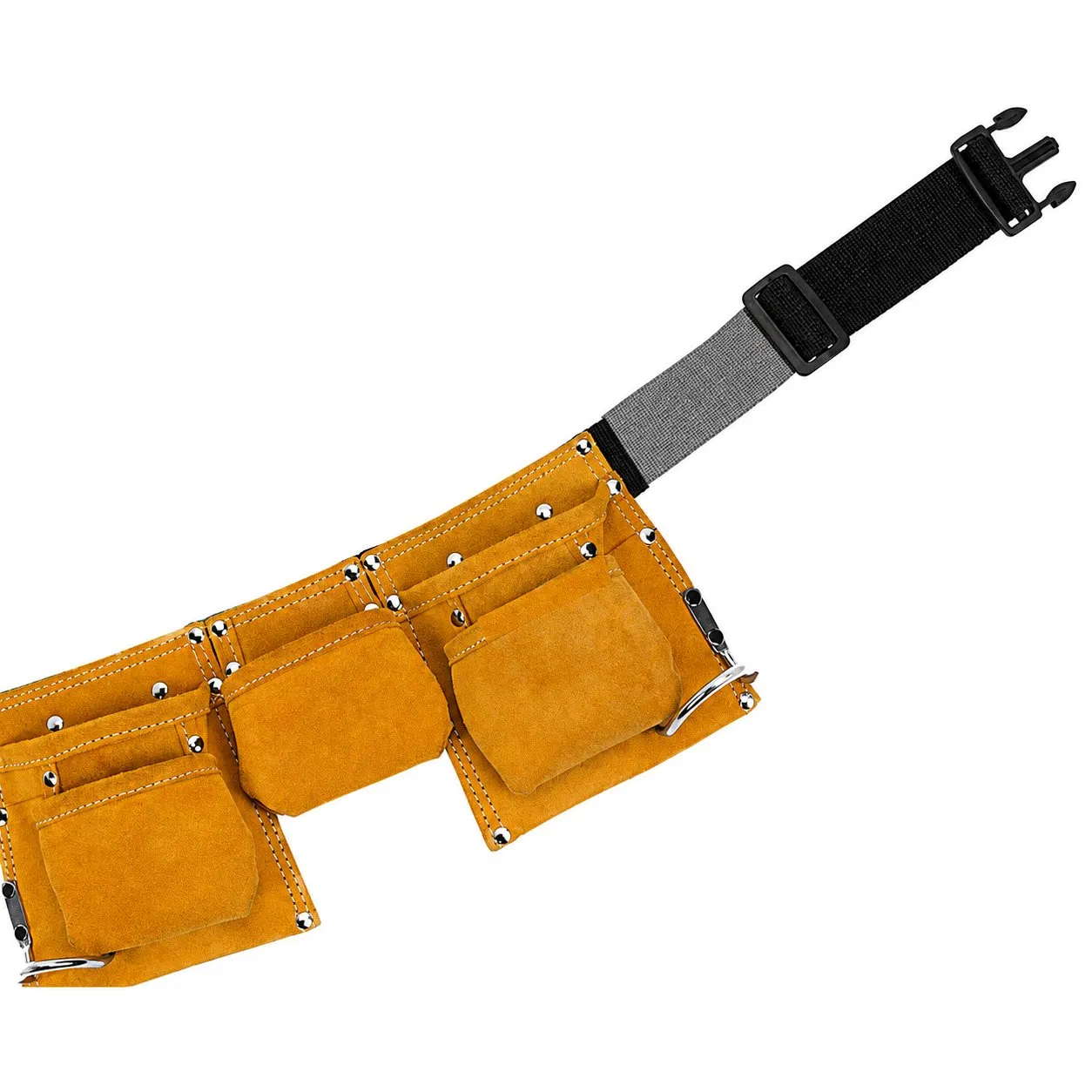 Custom Kids Pretend Play Tool Belt with Adjustable Buckle Strap and Multiple Storage Pockets