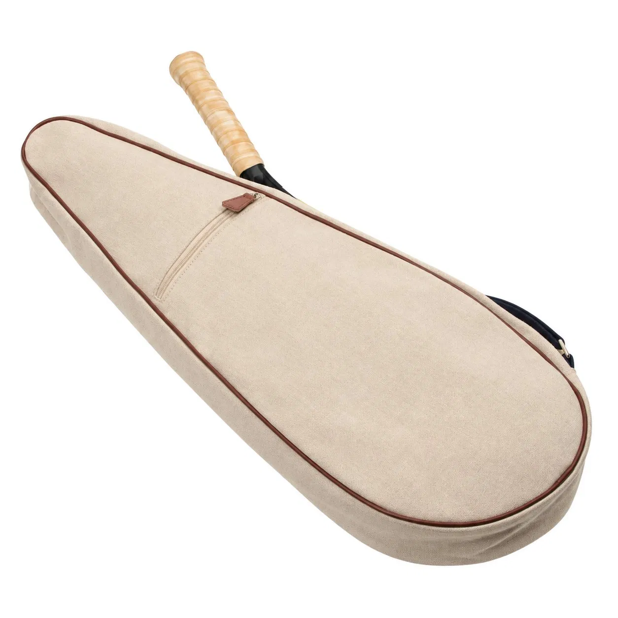 Custom Polyester Tennis Racket Bag with Zipper for Pickleball Badminton and Travel