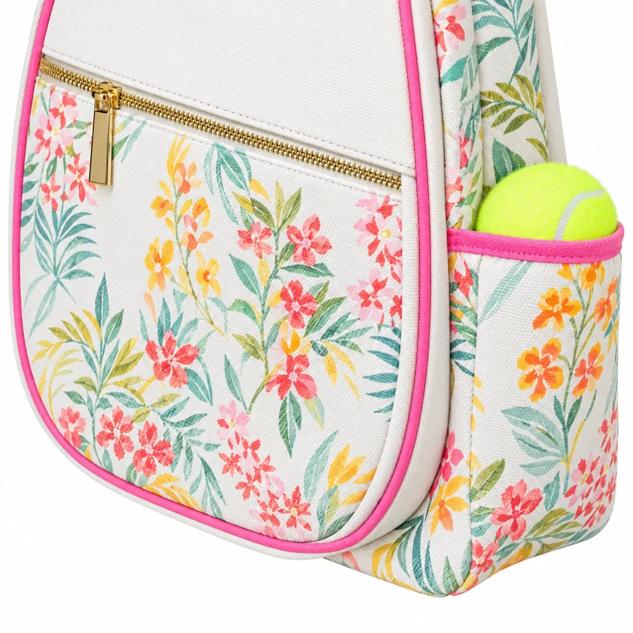 Custom Polyester Tennis Racket Bag with Interior Pockets for Badminton Padel and Outdoor Sport