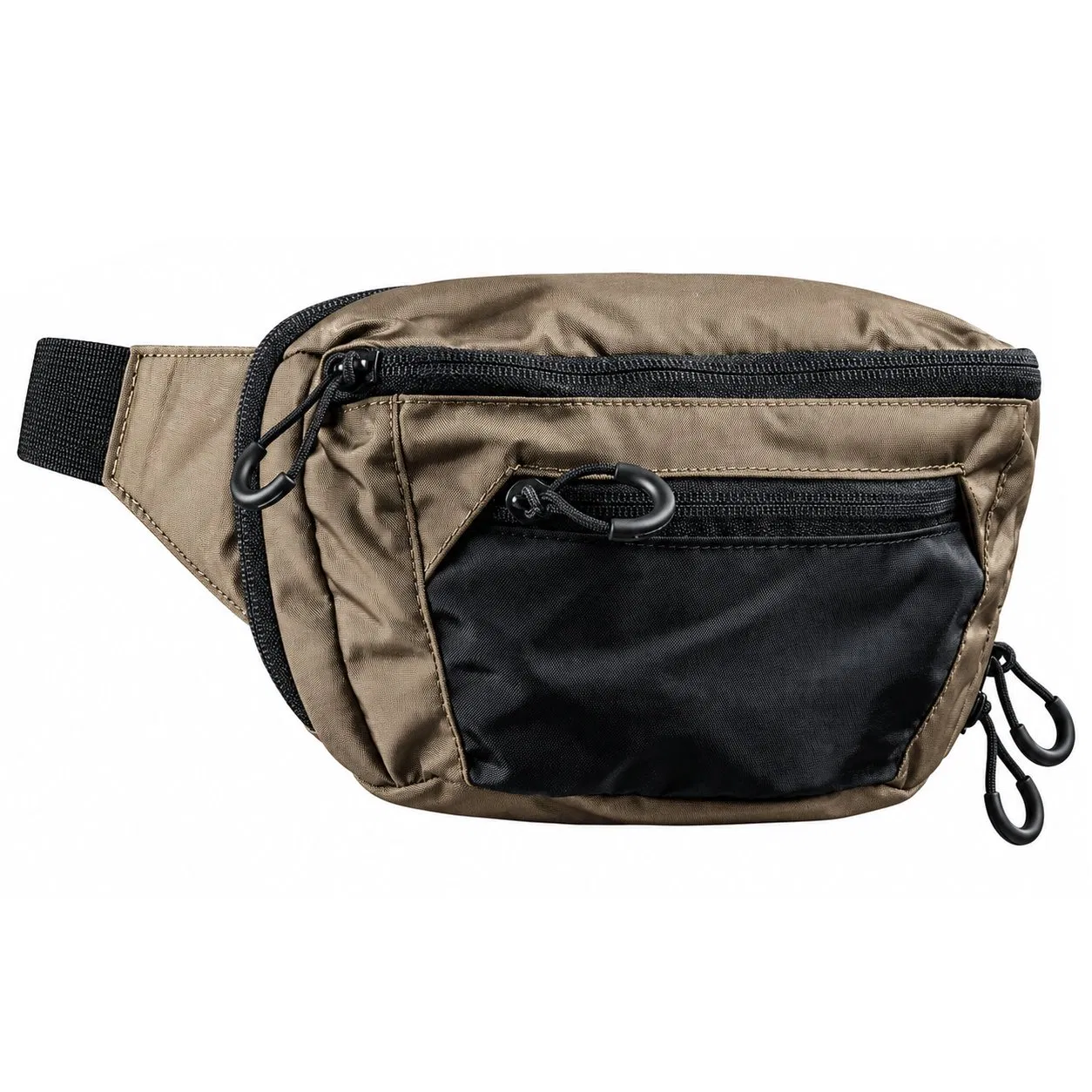 Custom Nylon Zipper Waist Bag for Running Walking Hiking Cycling and Outdoor Travel