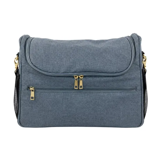 Custom Polyester Horse Grooming Tool Organizer Bag with Shoulder Strap for Travel and Storage