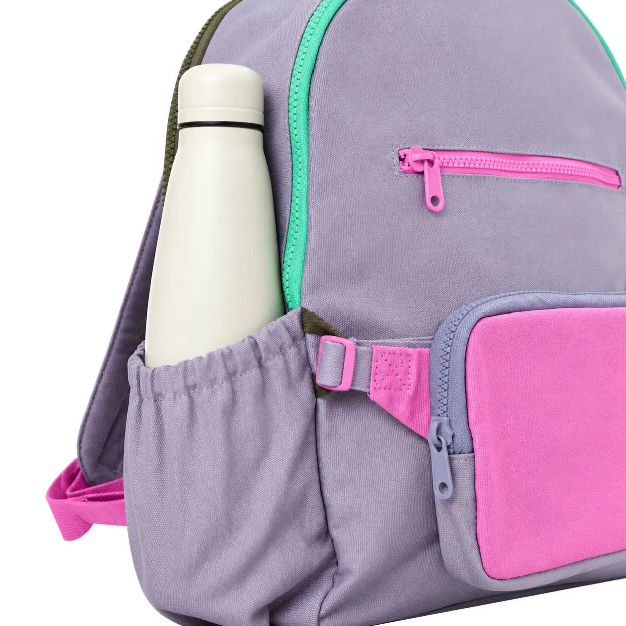 Custom Polyester Kids School Backpack with Interior Compartment for Kindergarten Travel and Daily Use