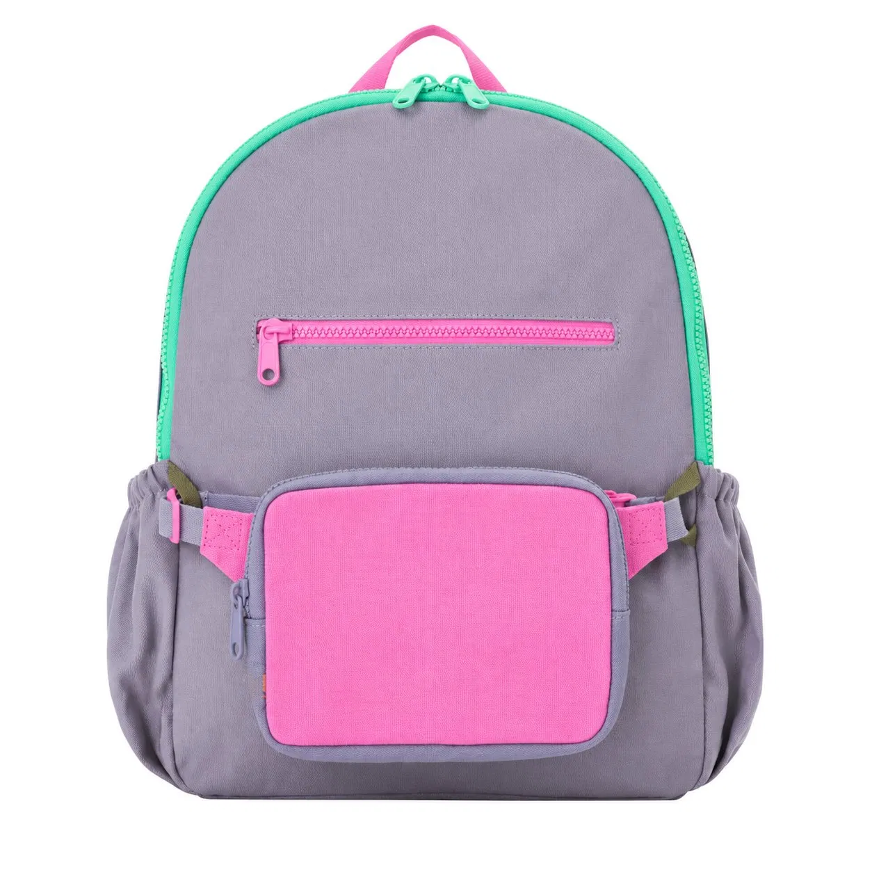 Custom Polyester Kids School Backpack with Interior Compartment for Kindergarten Travel and Daily Use