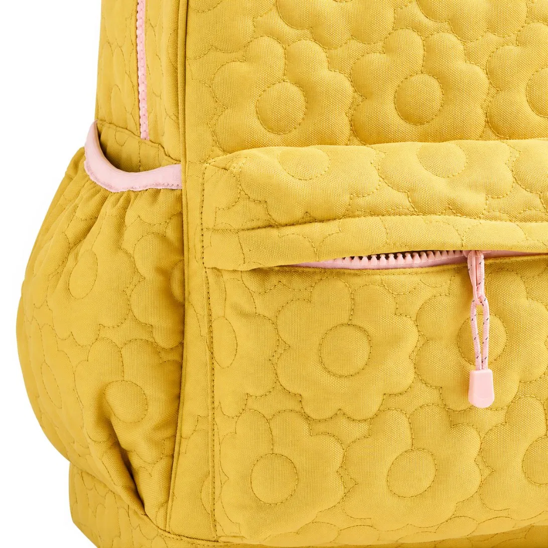 Custom Canvas Mini Backpack for Girls Teens and Women with Zipper for School and Travel