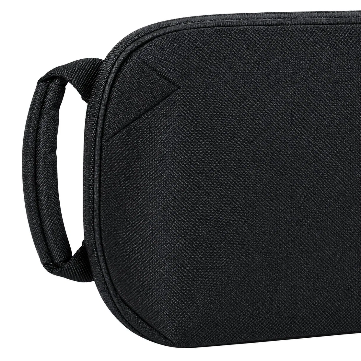 Custom Polyester Tech Organizer Pouch with Handle for Cables Chargers and Travel