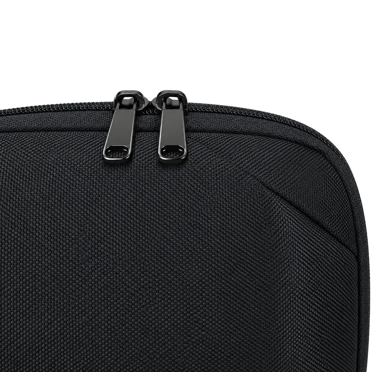 Custom Polyester Tech Organizer Pouch with Handle for Cables Chargers and Travel