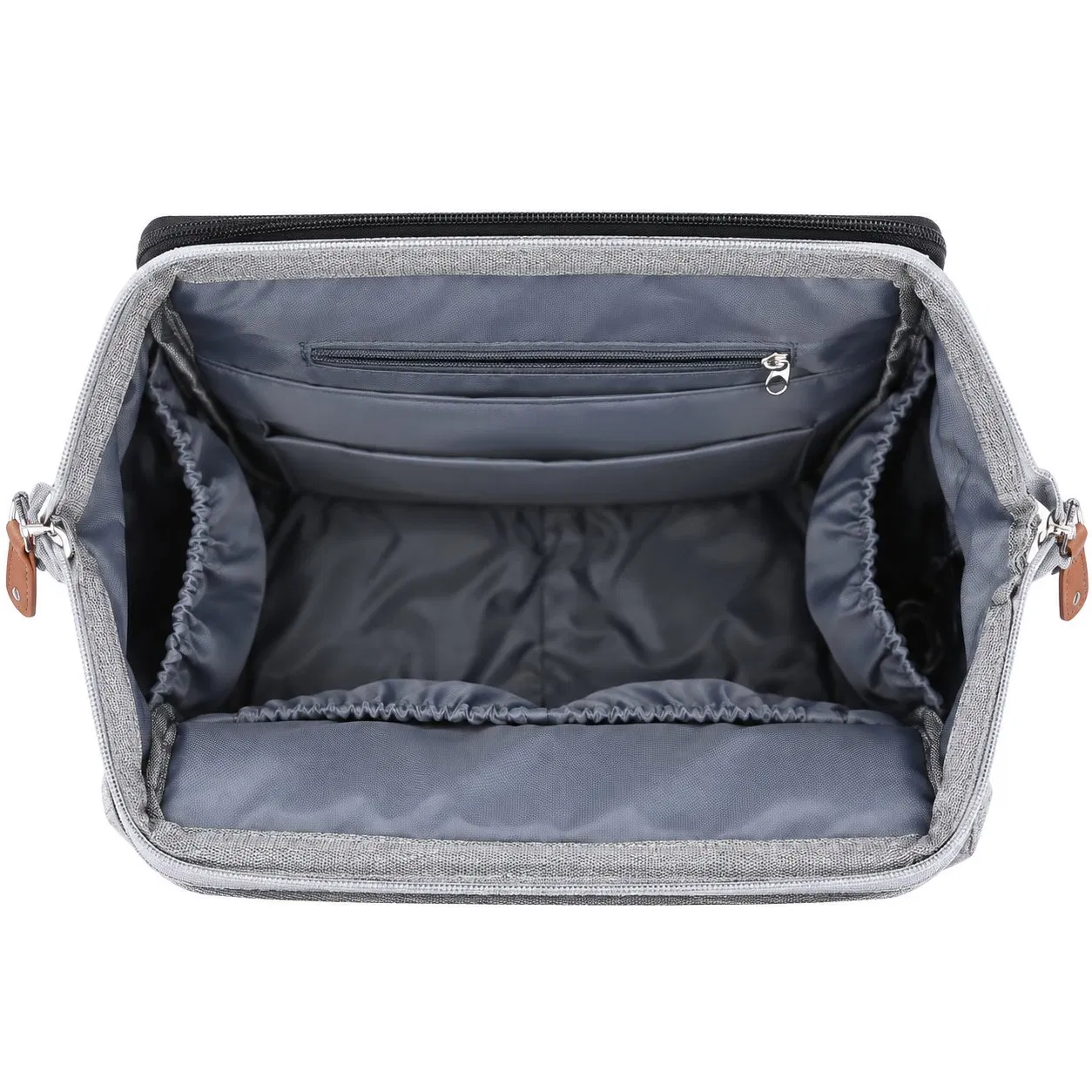 Portable Oxford Diaper Backpack with Insulated Pocket USB Port and RFID Protection