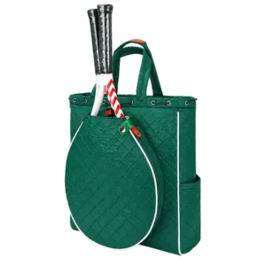 Custom Quilted Puffer Tennis Pickleball Racket Carry Bag for Sports and Gym Use