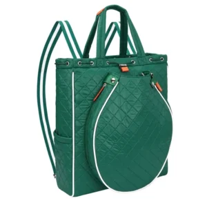 Custom Quilted Puffer Tennis Pickleball Racket Carry Bag for Sports and Gym Use