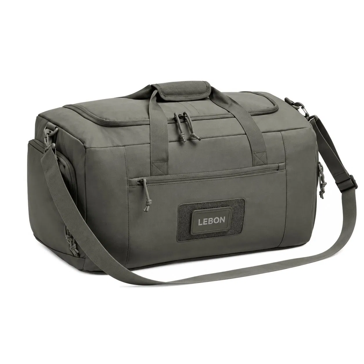 Custom Polyester Sports Gym Travel Duffle Bag with Adjustable Storage Dividers