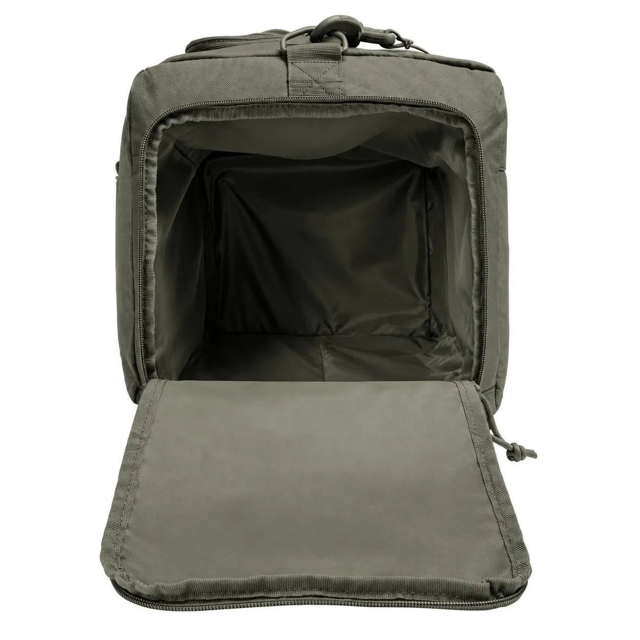 Custom Polyester Sports Gym Travel Duffle Bag with Adjustable Storage Dividers
