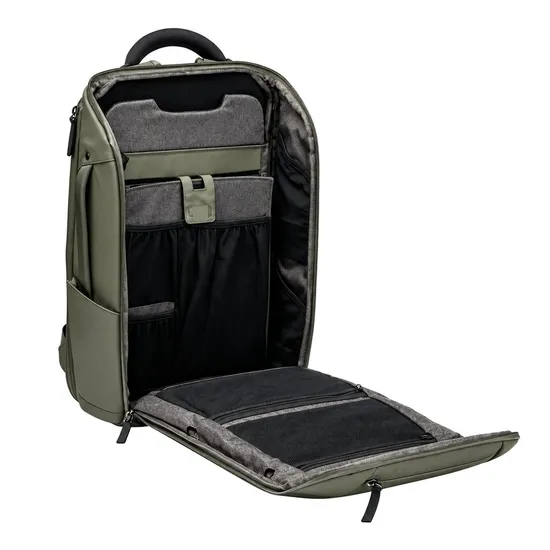 Custom Laptop Travel Backpack with Interior Slot Pocket for Work Office and College
