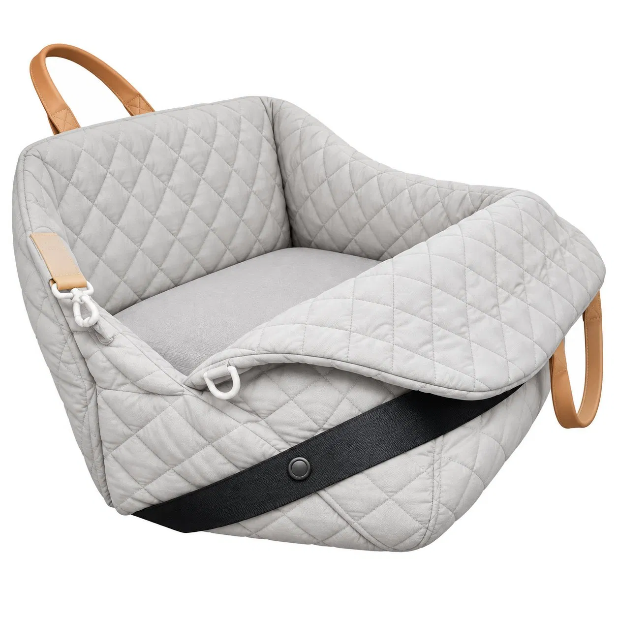 Custom Nylon Pet Travel Carrier Bag with Open Design for Small and Medium Cats and Dogs