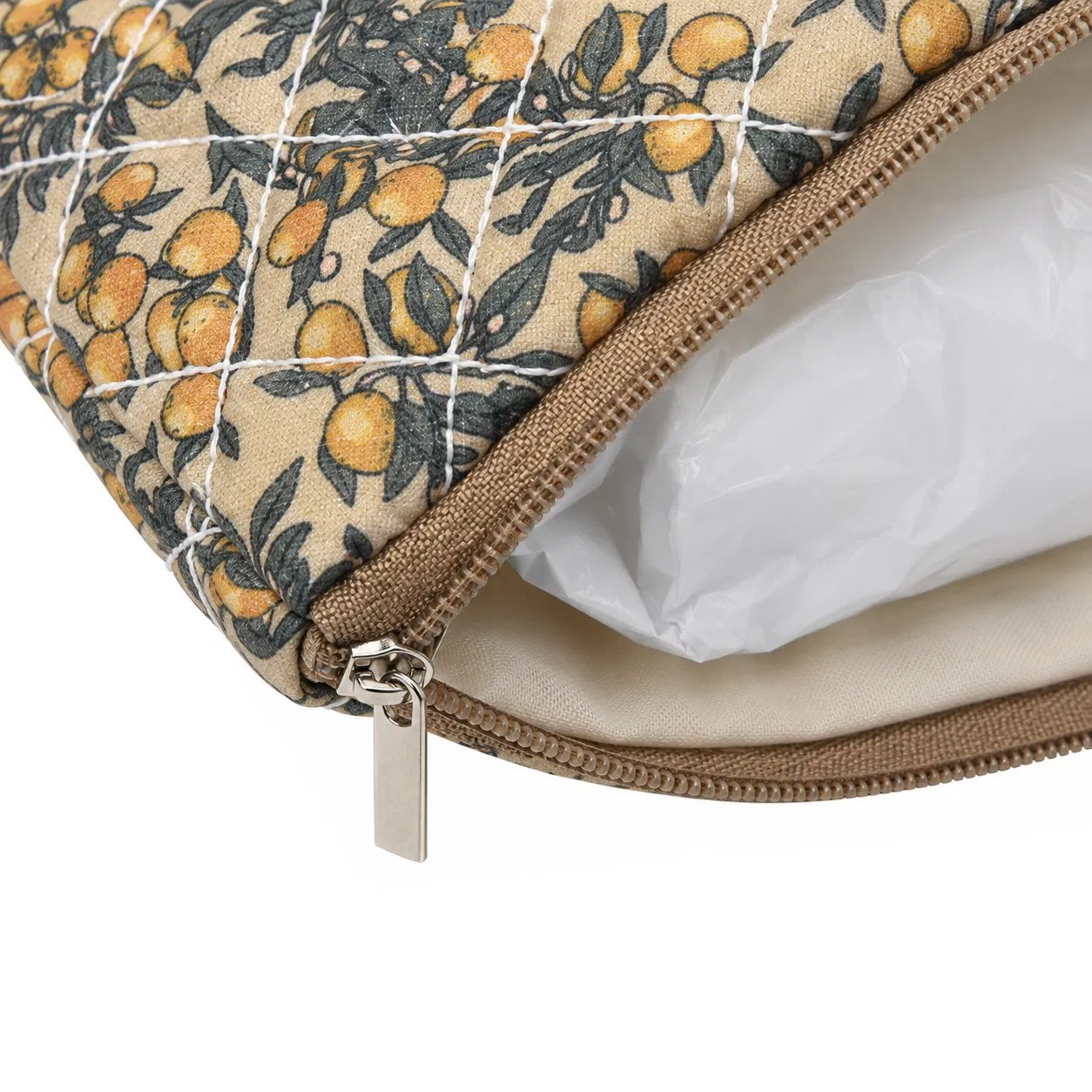Custom Reusable Polyester Wet Wipe Packaging Bag with Zipper for Travel and Cosmetics