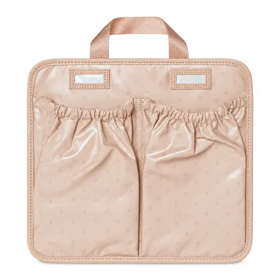 Custom Nylon Convertible Diaper Backpack with Wide Open Metal Zipper and Insulated Bottle Pockets